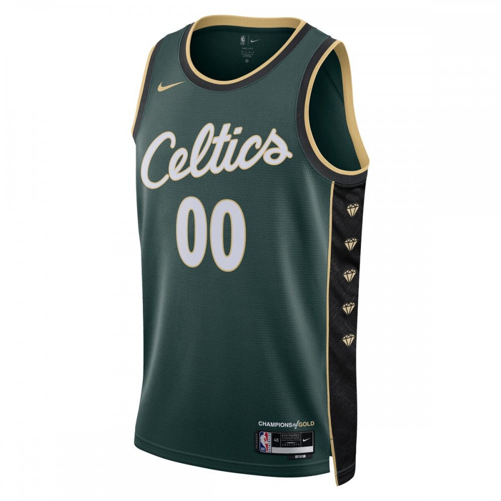 Boston Celtics Unisex 2022/23 Swingman Custom Jersey - City Edition - Kelly Green-Pro Kit Vault | Brand New 26/27 Sports Jerseys